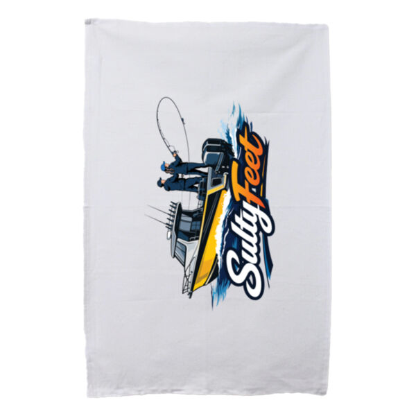 White Tea Towel - Landscape Thumbnail