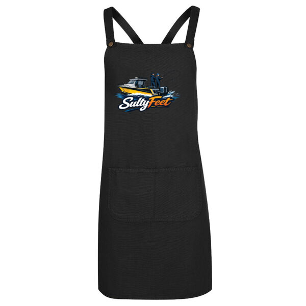 JB's Cross Back Canvas Apron Thumbnail