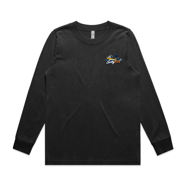 AS Colour Womens Heavy Faded Long Sleeved Tee Thumbnail